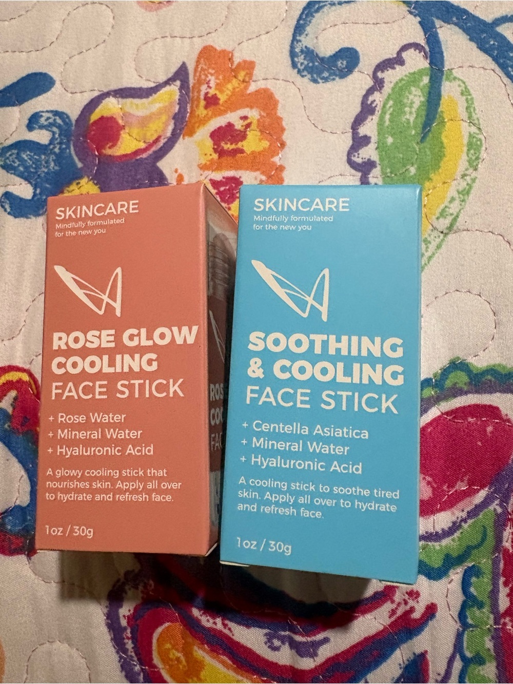 Rose Glow Cooling Face Stick - Pink |